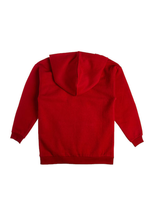 Kids Sweatpants Set With Top Red