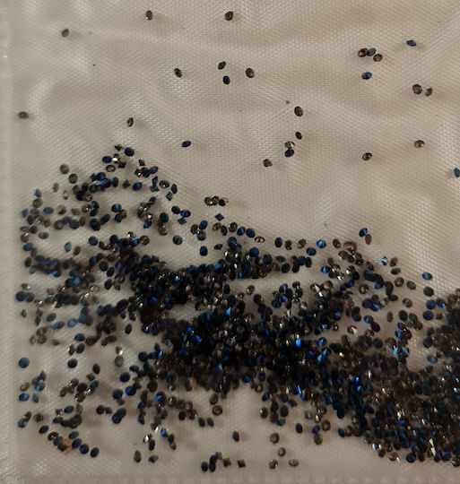 Swarovski Strass Für Nageldesign Blau Irisierend 1440 Stück Himmelblau