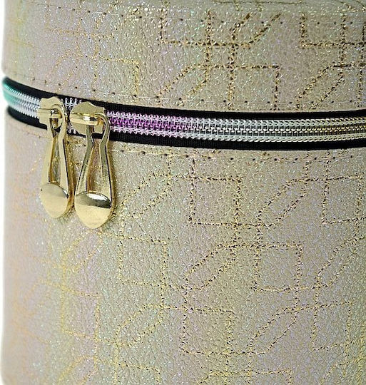 Adar Cutie Metalică de Depozitare cu Capac Multicolor 14x13x14cm