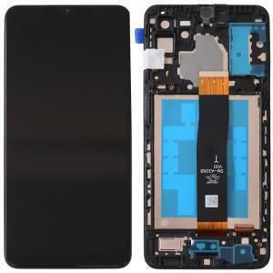 Ecran Touch Screen și Cadru Mediu Samsung A326b Galaxy A32 5g Negru Oem N71660