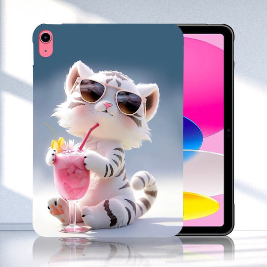 Silikon Hülle Cartoon Tiger Apple iPad 10,9" (2022) / iPad 11" (2025)