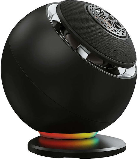 Creative Pebble Nova Kabellose Computerlautsprecher 2.0 mit RGB-Beleuchtung und Bluetooth Schwarze