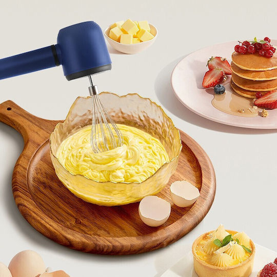 Mixer de mână 37W albastru