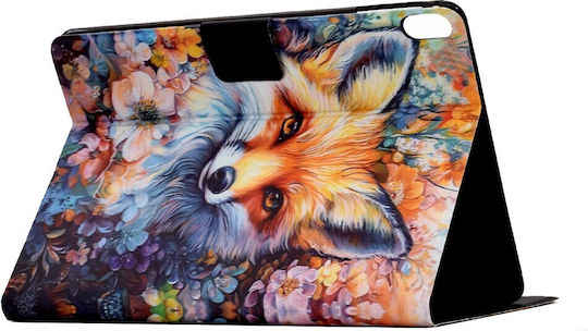 Xiaomi Redmi Pad 2 11 Brieftaschenhülle Fox In Flowers