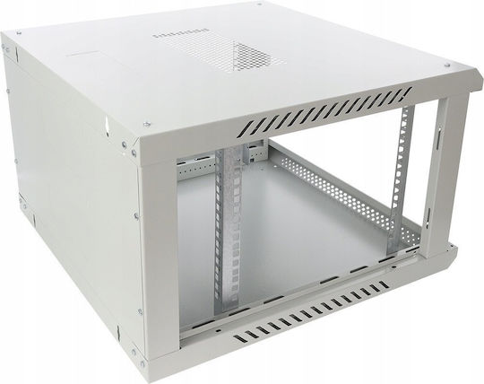 Pulsar Επιτοίχια Καμπίνα Rack 6U 60x60cm Γκρι RWA666-G