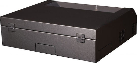 Equip Wall Mounted Rack Cabinet 19U 50x47.5x47.5cm Black ESF-05-B