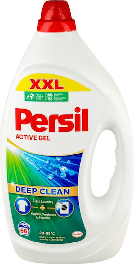 Persil Detergent Lichid pentru Rufe Albe 2.97lt (66 Măsuri)