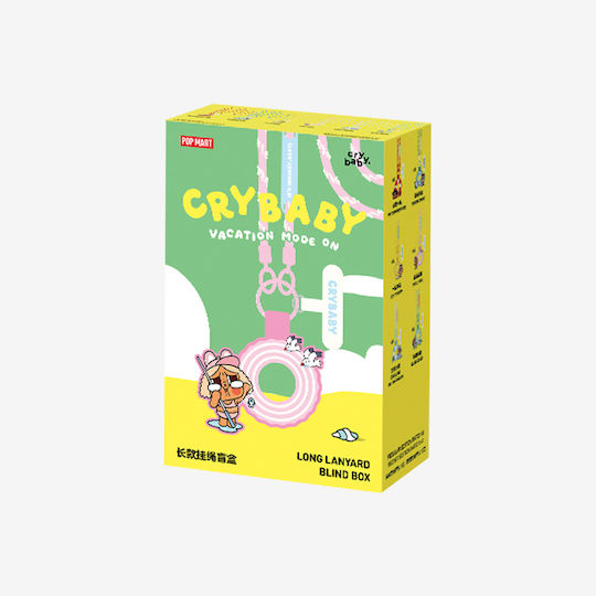 Pop Mart Crybaby Vacation Mode On Series-langer Nackenriemen Blind Box 1 Stück Zufällige Auswahl
