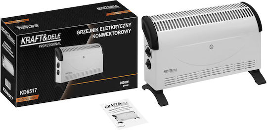 Kraft & Dele Θερμοπομπός Δαπέδου 2000W 53x38.5cm