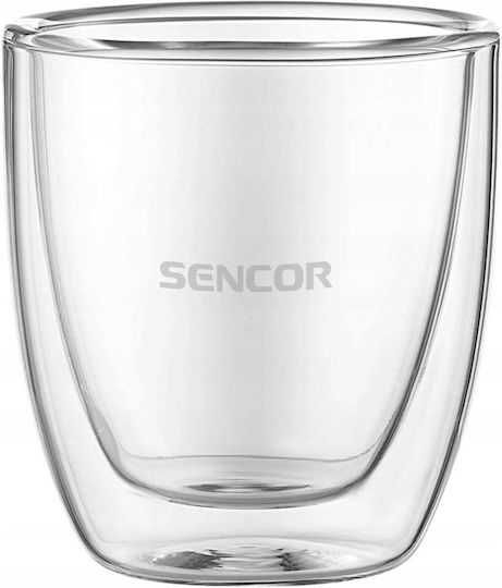 Sencor Sencor Set Glas Bräunliche 80ml 2Stücke