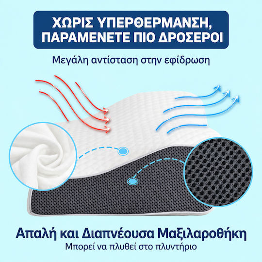 Μαξιλάρι Ύπνου Memory Foam 30x50cm