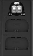 Newell Doppeltes Netzadapter Kompatibel mit Canon