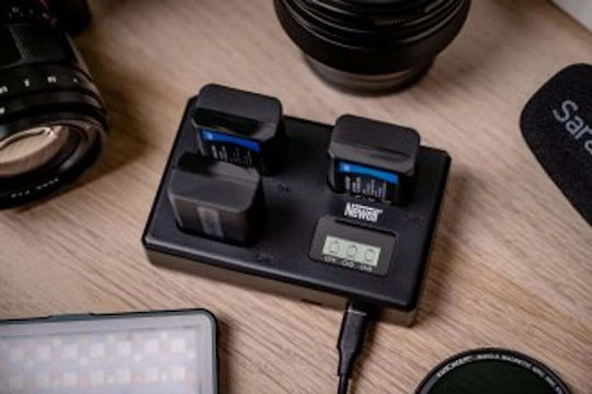 Newell Sony Kamerabatterien Kompatibler Batterieladegerät