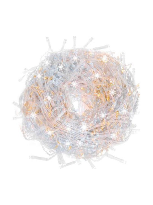 Springos Waterproof LED Garland Lights IP44 14.5m with 300 Warm White Lights