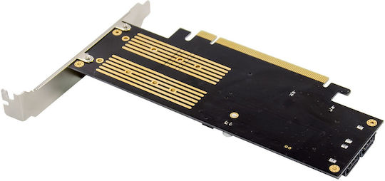 InLine PCIe-Karte für M.2 / mSATA Anschluss