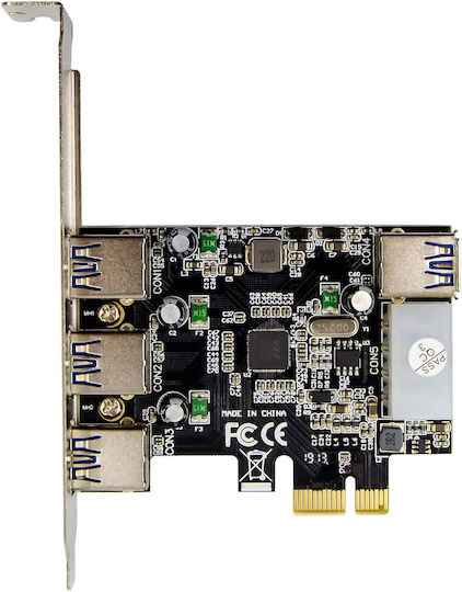 InLine PCIe-Karte mit USB 3.2- und Molex-Anschluss