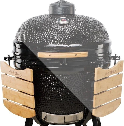 Kamado Joe Grătar ceramic pe cărbune Kamado cu capac 64x64cm