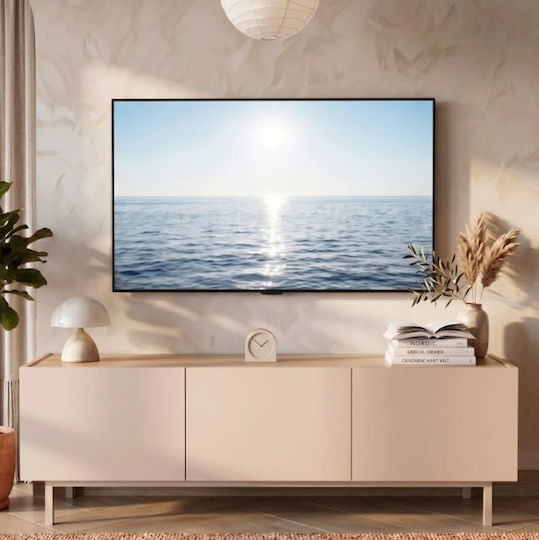 Έπιπλο Τηλεόρασης Sedra Μπεζ Μ150xΠ49xΥ42cm