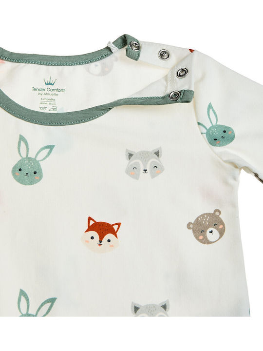 Kids Set With Dungarees Winter 2 Pieces Green 00470975MENTA
