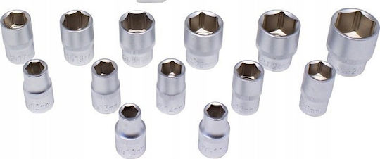 Rockforce Rockforce Ratschen- und Steckschlüssel-Set 1/2" 7 Stück