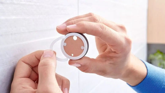 Tesa Metallische Toilettenbürste Badezimmer Silber