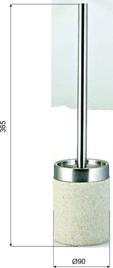 Inox Toilet Brush Gray Bathroom