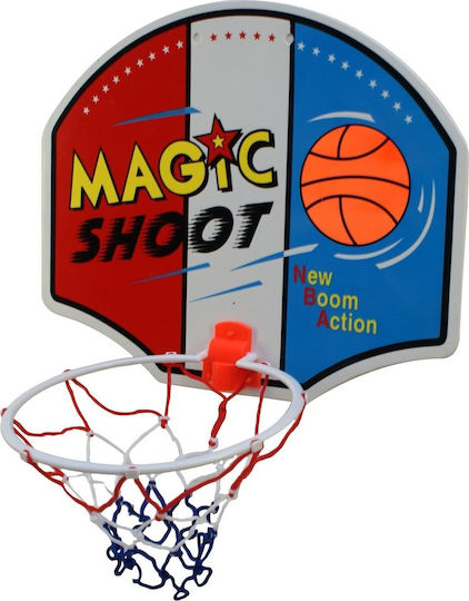 Enero Basketballkorb mit Rückwand und Netz