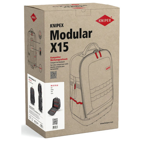 Knipex Geantă Rucsac Cu Rotile Impermeabilă