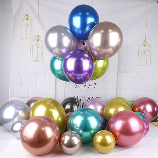 Set 12 Baloane Latex Violet 25 cm