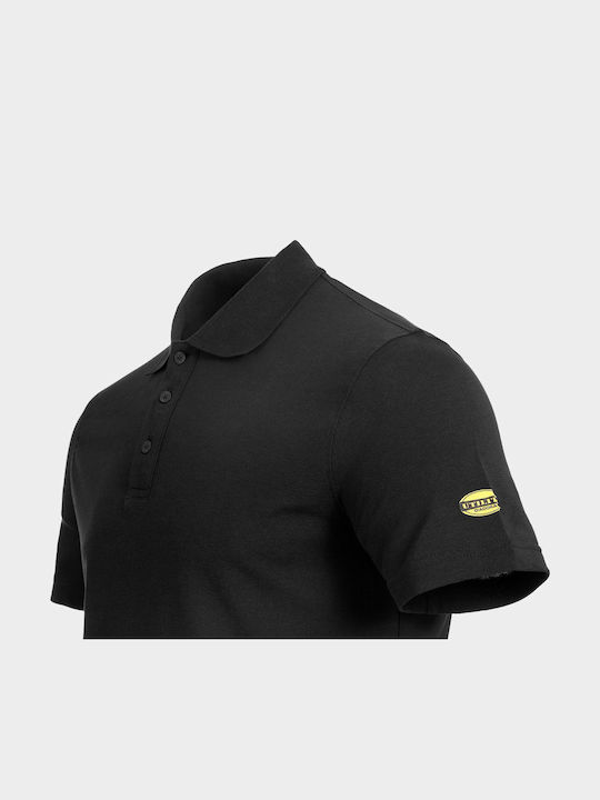 Diadora Smart 2.0 Polohemd Schwarz
