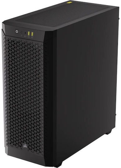 Corsair 480T Airflow Gaming Middle Tower Carcasă PC cu Deschidere Laterală Neagră