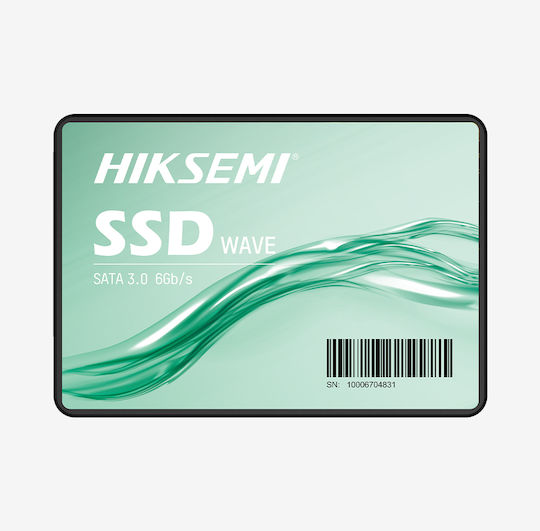 Hiksemi SSD 120GB de tip 2.5'' cu conexiune SATA III HS-SSD-WAVE(S)/120G