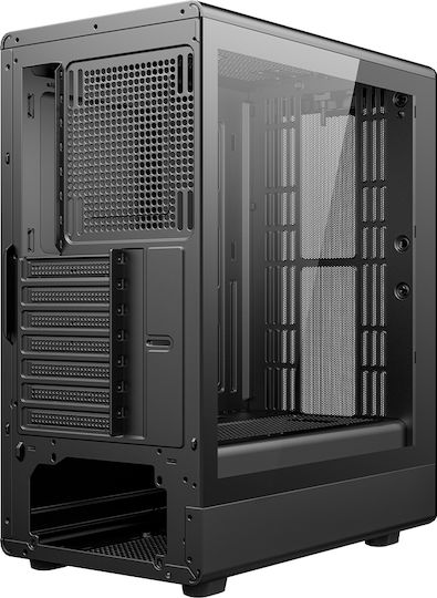 Spacer Dragon Gaming Middle Tower Carcasă PC cu Deschidere Laterală Negru