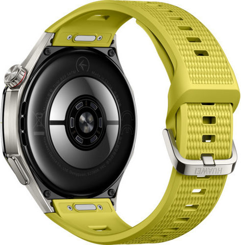Huawei Watch GT 7 Pro Titanium 46mm Водоустойчив с Пулсомер (Жълт)