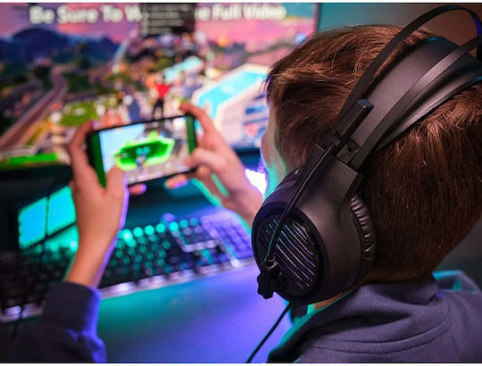 Tracer Gamezone GZ Vpro Гейминг Слушалки На Ушите с USB Свързаност за PC