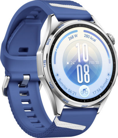 Huawei Watch GT 7 Stainless Steel 46mm Αδιάβροχο με Παλμογράφο (Μπλε)