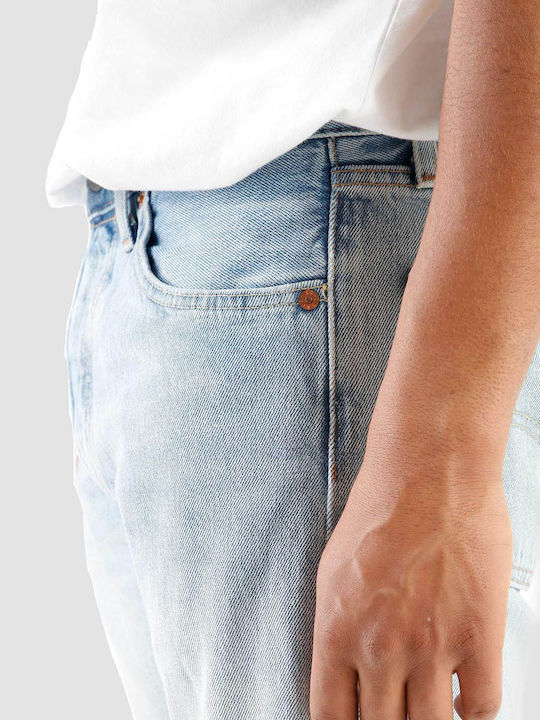 501 Herren Jeanshose Regulär Gerade Fit Hellblau