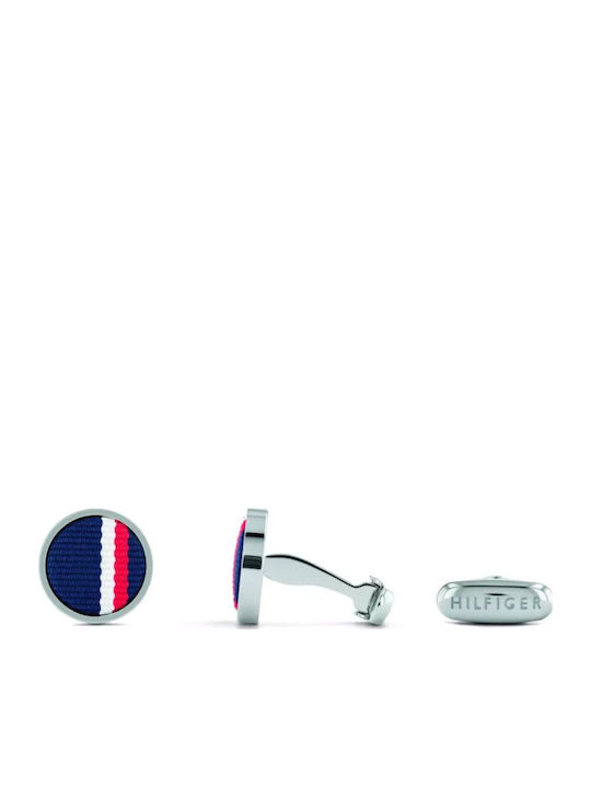 Tommy Hilfiger Butoni din Otel de culoare Albastru