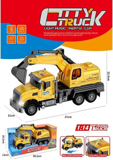 Gounaridis Toys Pull Back Truck for Ages 3+