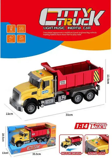 Gounaridis Toys Pull Back Truck for Ages 3+
