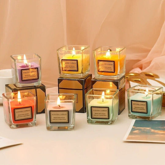Lumânare Aromatică din Soia în Borcan cu Miros de Afine 170gr