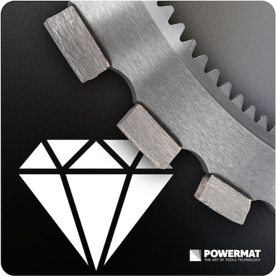Powermat Δίσκος Κοπής Δομικών Υλικών με 30 Δόντια 410mm