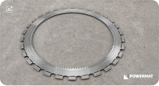Powermat Δίσκος Κοπής Δομικών Υλικών με 30 Δόντια 410mm