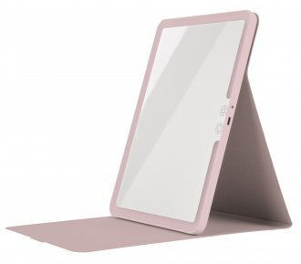 Humanas Fisura Schminkspiegel mit Licht Rosa