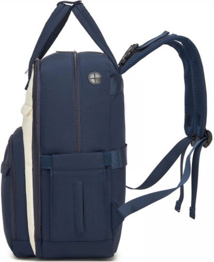 Miss Lulu Wickeltasche Rucksack Marineblau