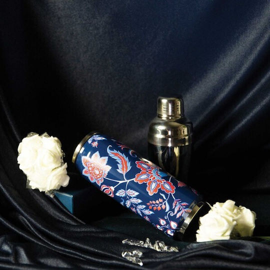 Yoko Design Сеул Термос Бутилка от Неръждаема Стомана Без BPA 500 ml със Силиконов Накрайник Без BPA, Непропусклива, Многоцветна, със Сламка