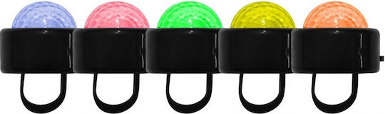 Party Διακοσμητικό Φωτιστικό LED RGB 4τμχ 3εκ.
