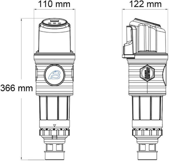Acqua Brevetti Wasserfiltrationssysteme Einzeln Zentrale Versorgung