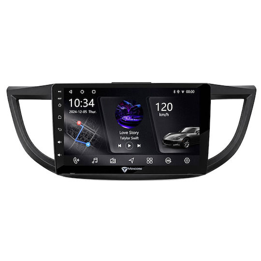VenCore Auto-Audiosystem für Honda CR-V 2012-2017 mit Touchscreen 10" Bluetooth USB AUX Eingebautes Wi-Fi GPS Apple CarPlay Android Auto