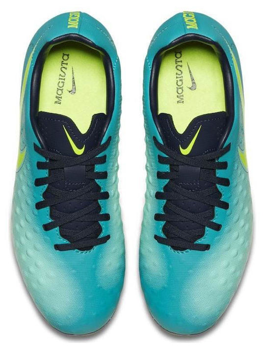 Magista Opus II AG-PRO AG-Pro Kids Soccer Cleats Molded Outsole Green